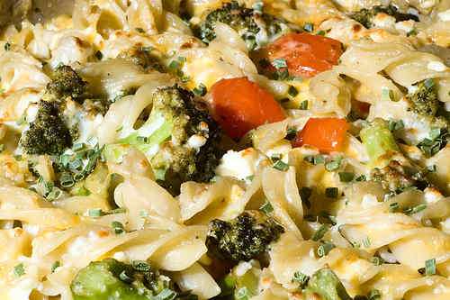 Photo of Pasta Casserole with Broccoli, Anchovies and Cheese