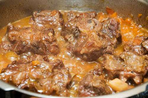 Photo of Braised Oxtail (cooking)