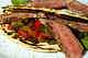 Photo of Beef Steak and Vegetables in Fresh Corn Tortillas