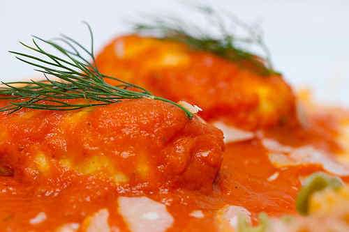 Photo of Fish Dumplings in Tomato Sauce