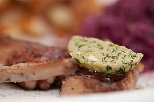 Photo of Lamb Chops with Basil Butter