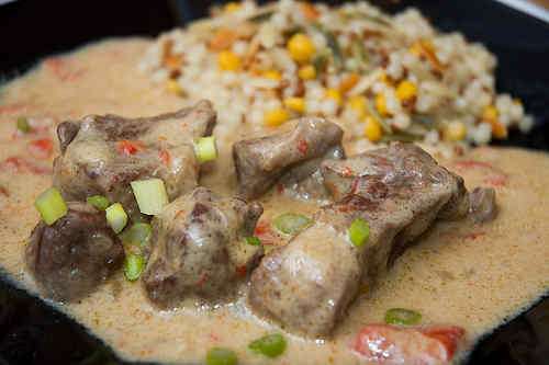 Photo of Lamb in Ginger-Coconut Sauce