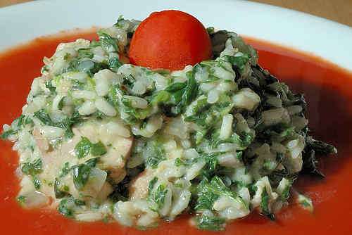 Photo of Chicken and Spinach Risotto