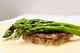 Photo of Filet Mignon with Asparagus on Espuma of Chanterelles